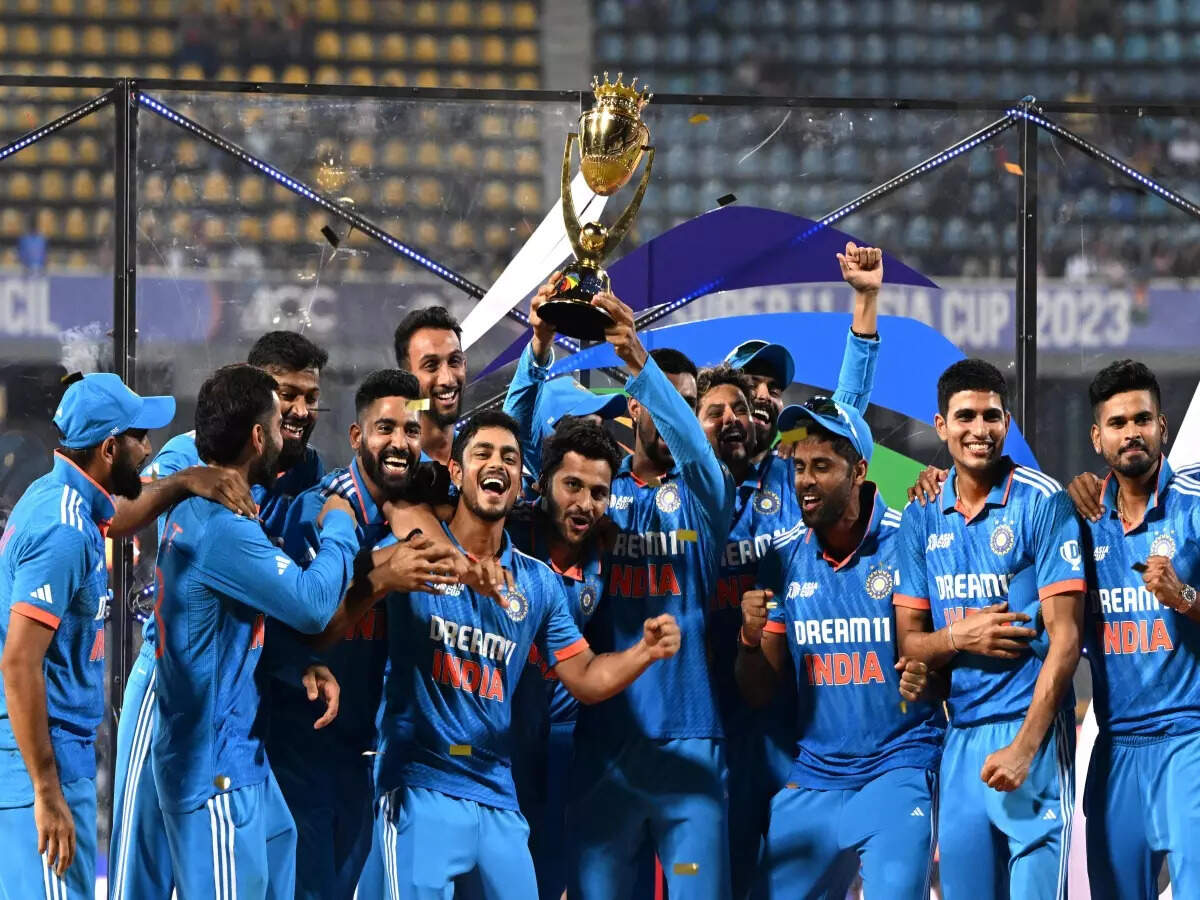 Asia Cup 2023 final, India vs Sri Lanka: Pictures as Men in Blue lift trophy
